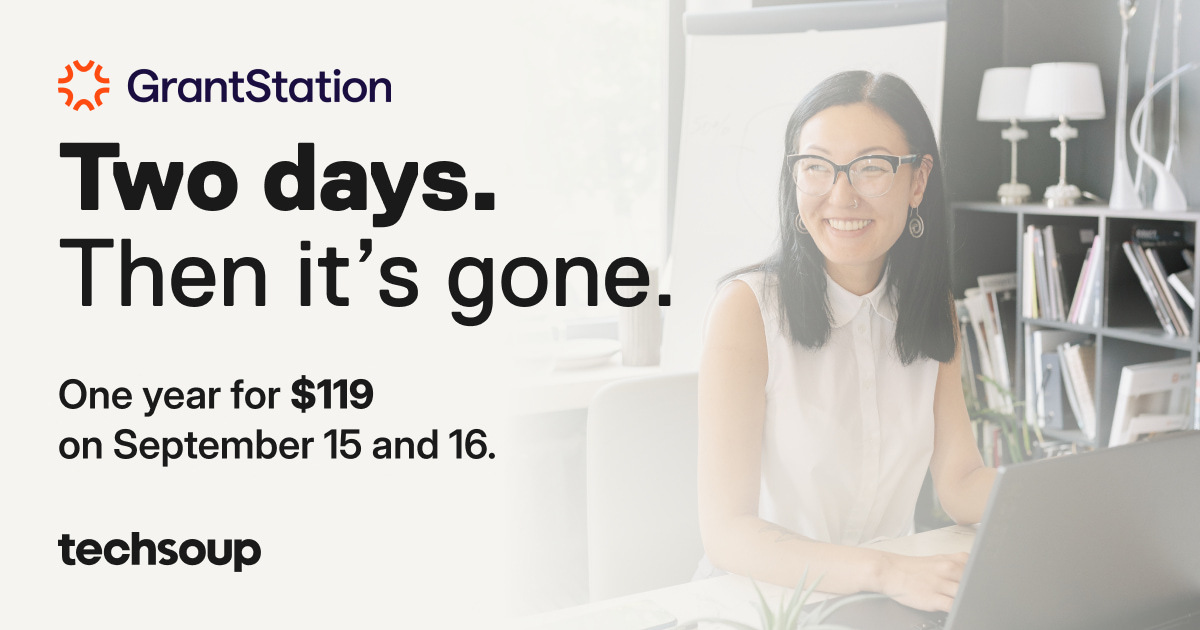 GrantStation is Just Two Weeks Away